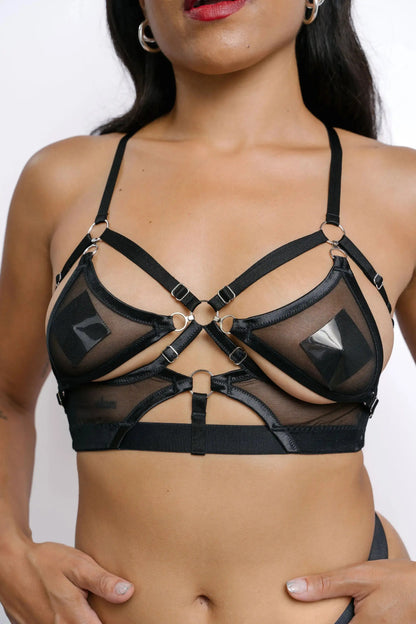 Adjustable Harness Bralette Set - SPI&CE Intimates
