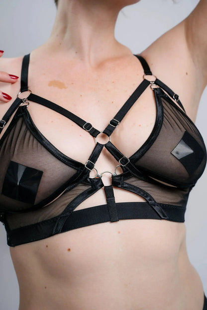 Adjustable Harness Bralette Set - SPI&CE Intimates