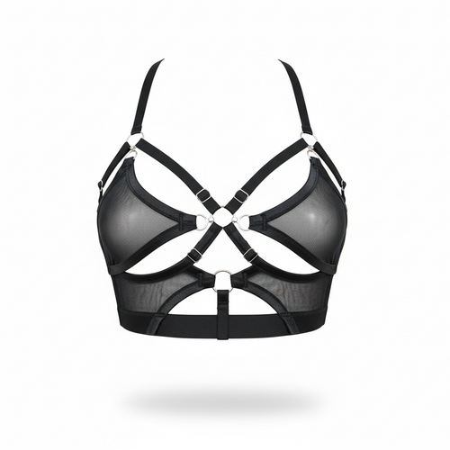 Adjustable Bralette Set - Mesh - SPI&CE Intimates