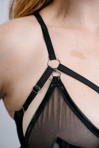 Adjustable Harness Bralette Set - SPI&CE Intimates